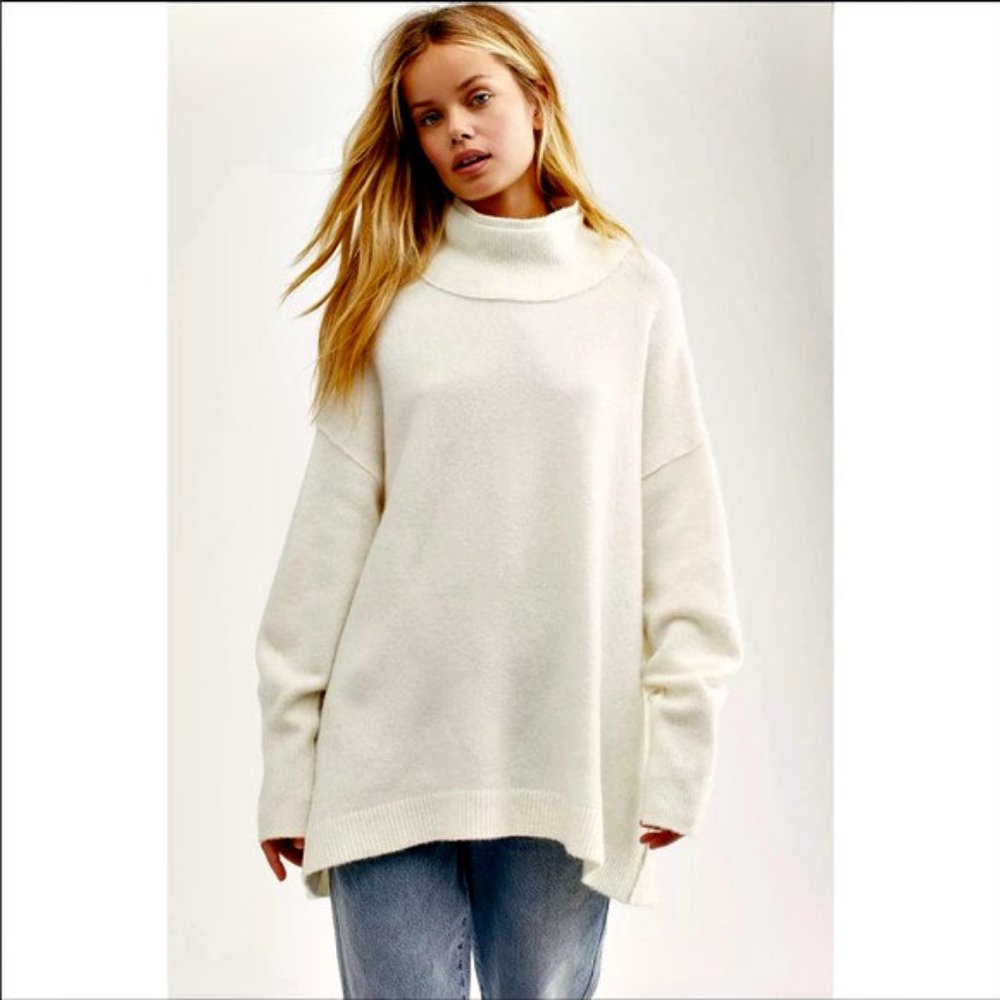 OVERSIZED Cozy COMFY Afterglow SWEATER Free PEOPLE